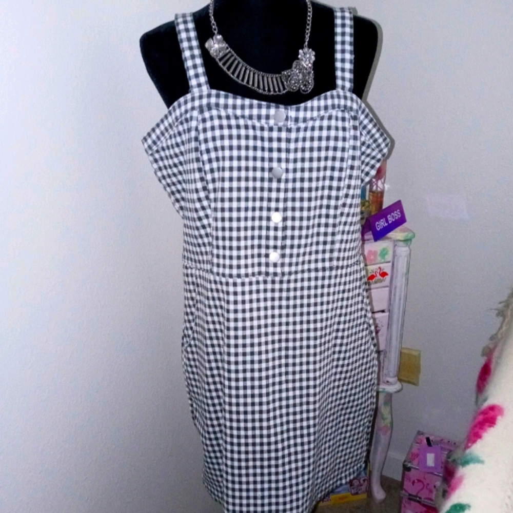 Summer Zip Up Dress Plus Size